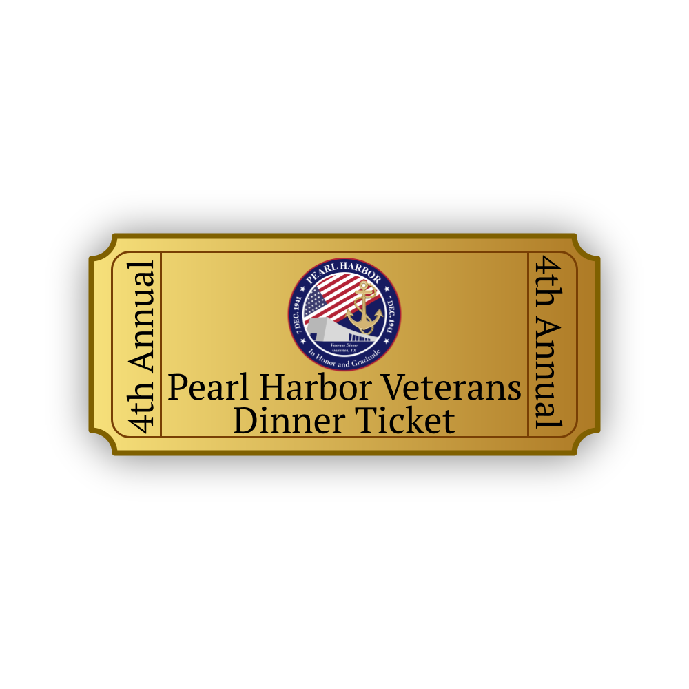 4th Annual Veterans Dinner Tickets